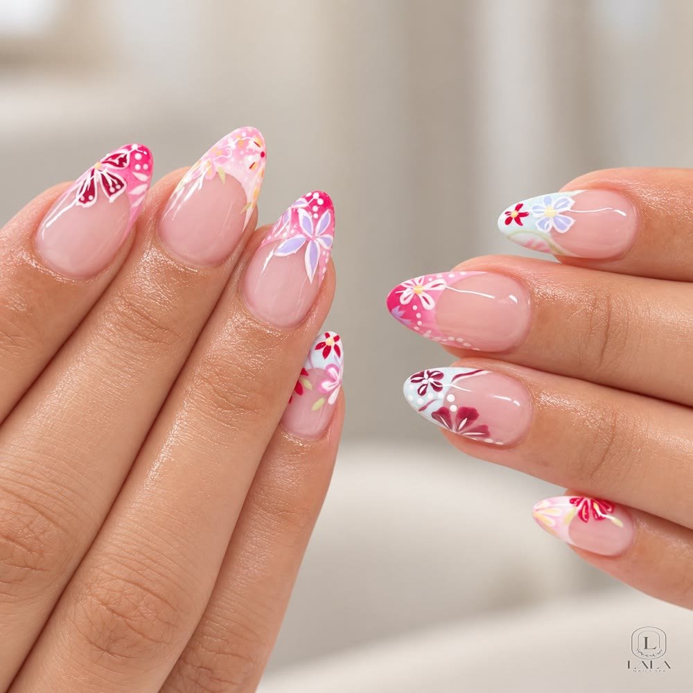 Nail art design 28 by Lala Nails Spa, Winnetka CA
